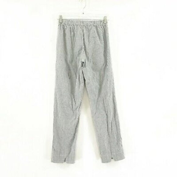Brandy Melville Tilden Pants O/S Lightweight Skinny Striped Blue White NWD  B90 - Picture 3 of 5